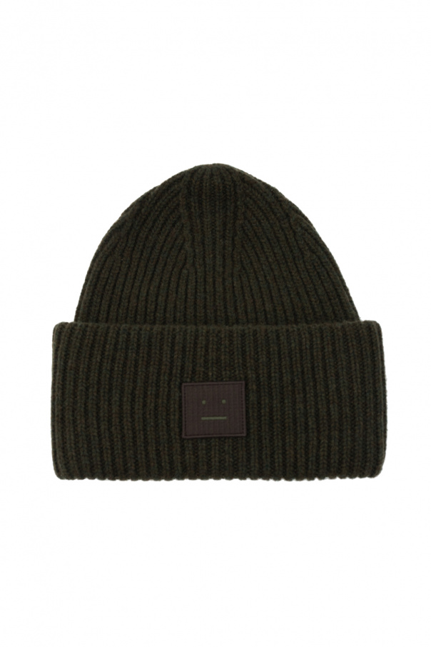 hat men Purple clothing 8 - Green Wool beanie Acne Studios